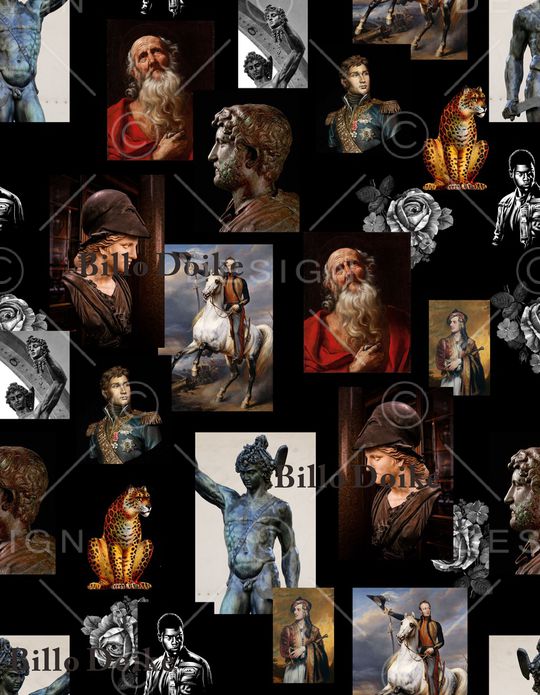 抽象印花华亿平台图片