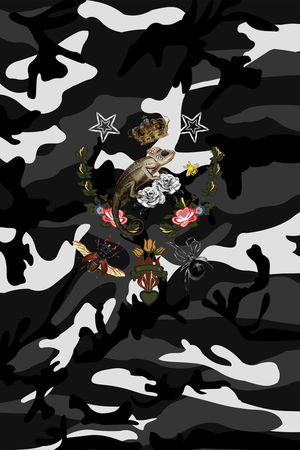 动物花卉印花华亿平台图片