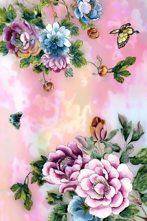 数码华亿平台印花华亿平台图片