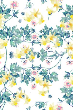 小碎花印花华亿平台图片