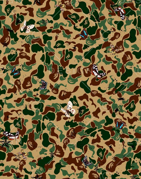 抽象印花华亿平台图片