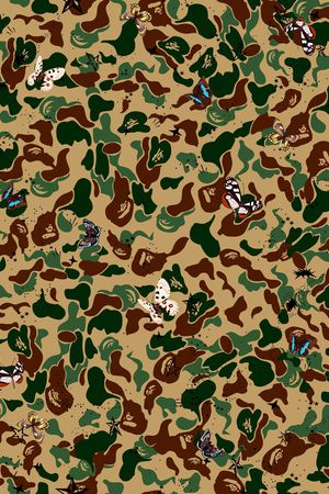 抽象印花华亿平台图片