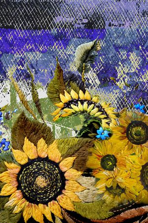 定位花印花华亿平台图片