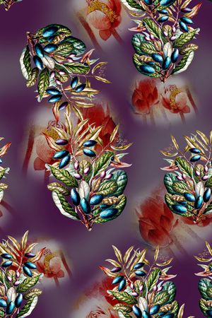 香云纱印花华亿平台图片