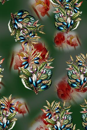 香云纱印花华亿平台图片