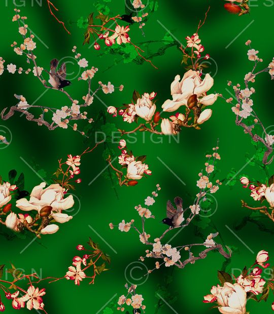 梅花印花华亿平台图片