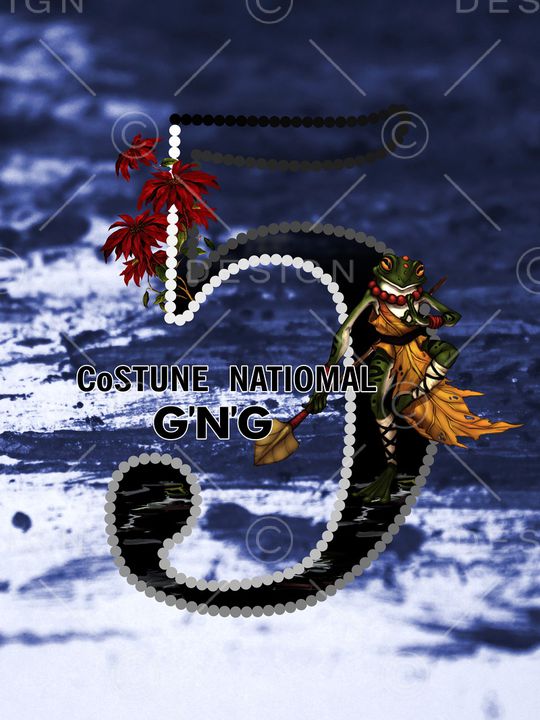 青蛙拟人印花华亿平台图片