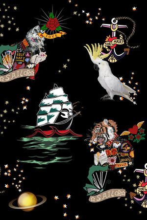 鸟印花华亿平台图片