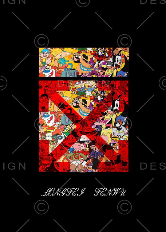 男装印花华亿平台图片