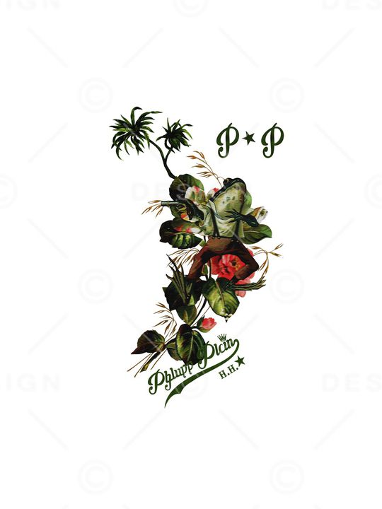 棕榈树印花华亿平台图片