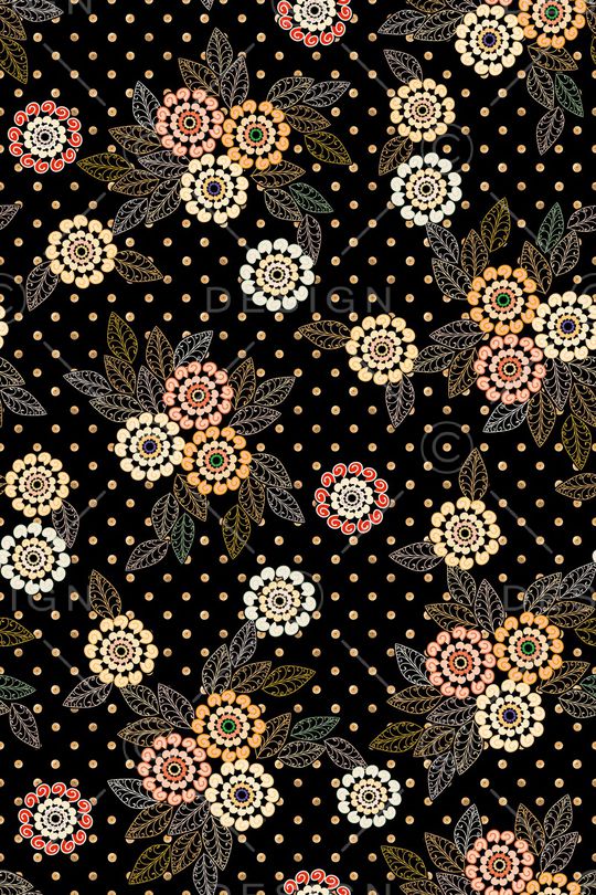 波点印花华亿平台图片