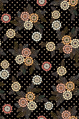 波点印花华亿平台图片