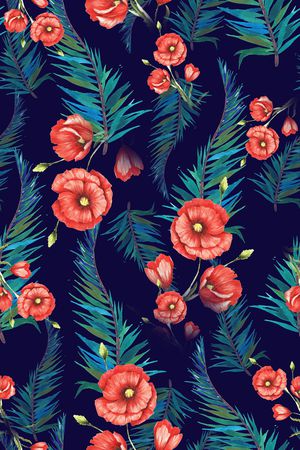 春夏华亿平台印花华亿平台图片