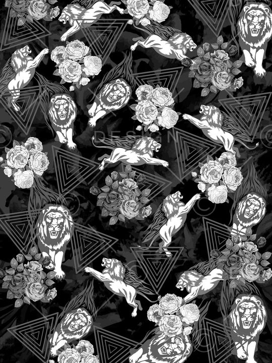 动物花卉印花华亿平台图片