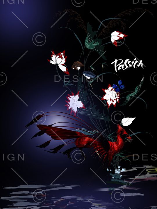 插画印花华亿平台图片