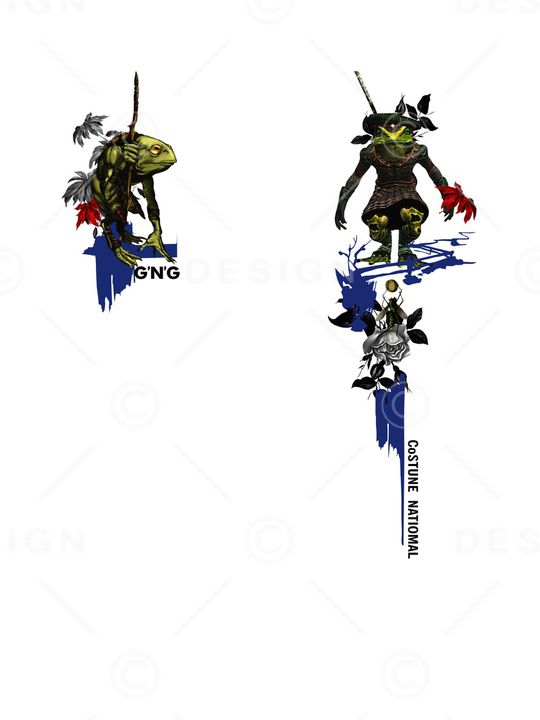 蜥蜴印花华亿平台图片