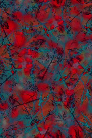 秋冬华亿平台印花华亿平台图片