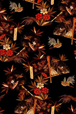 抽象印花华亿平台图片