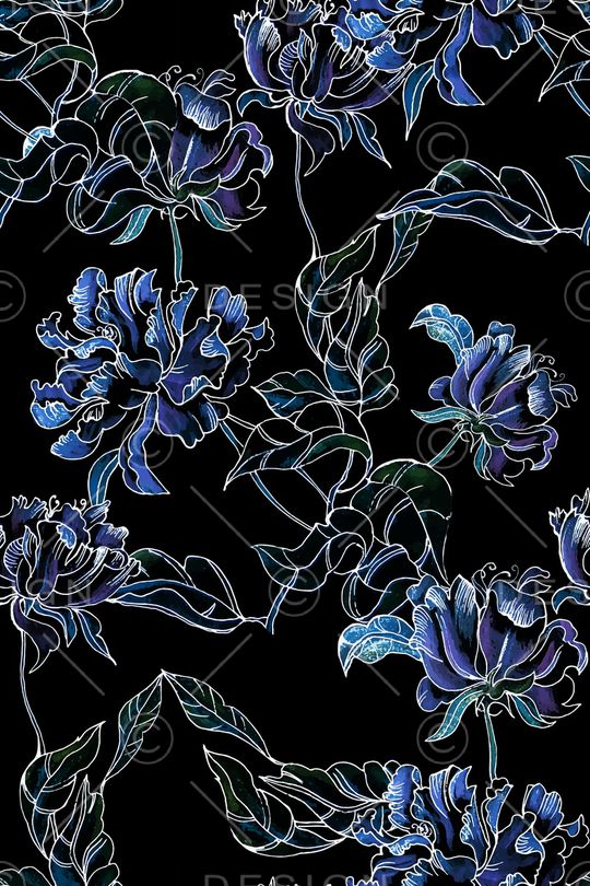 抽象印花华亿平台图片