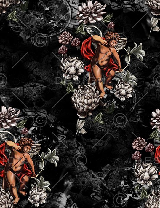 动物花卉印花华亿平台图片