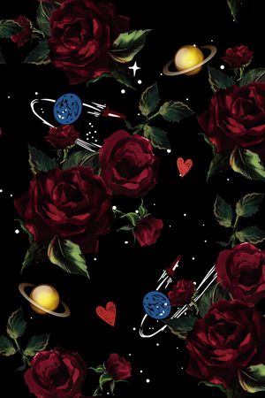 动物花卉印花华亿平台图片