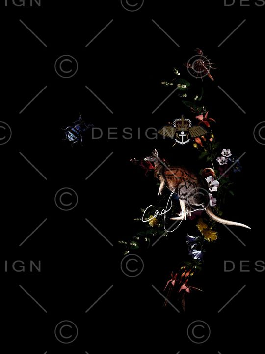 袋鼠印花华亿平台图片