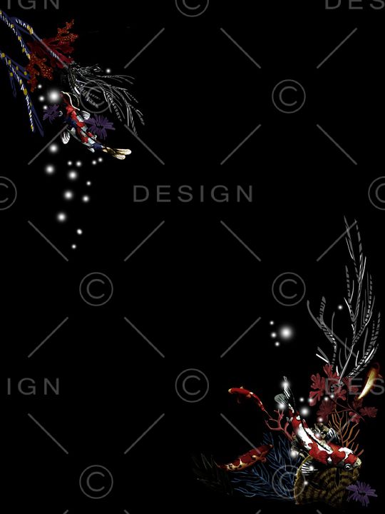 鱼印花华亿平台图片