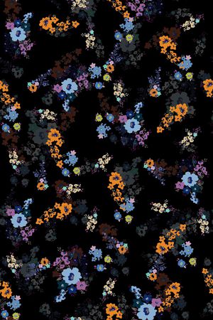 小碎花印花华亿平台图片