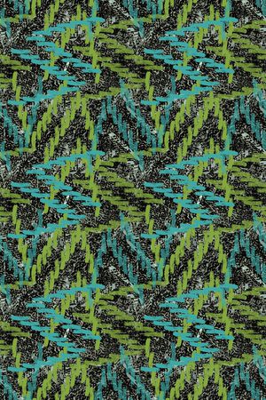 抽象花卉印花华亿平台图片