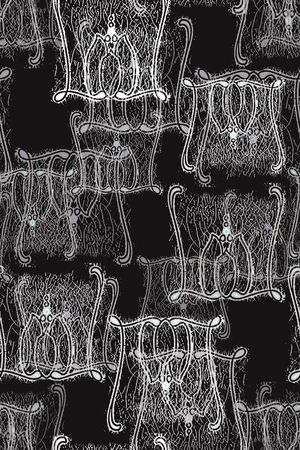 抽象男装印花华亿平台图片
