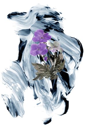 抽象印花华亿平台图片