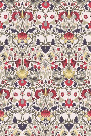 民族风印花华亿平台图片