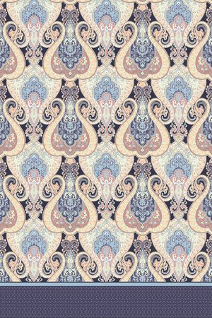 佩斯利印花华亿平台图片