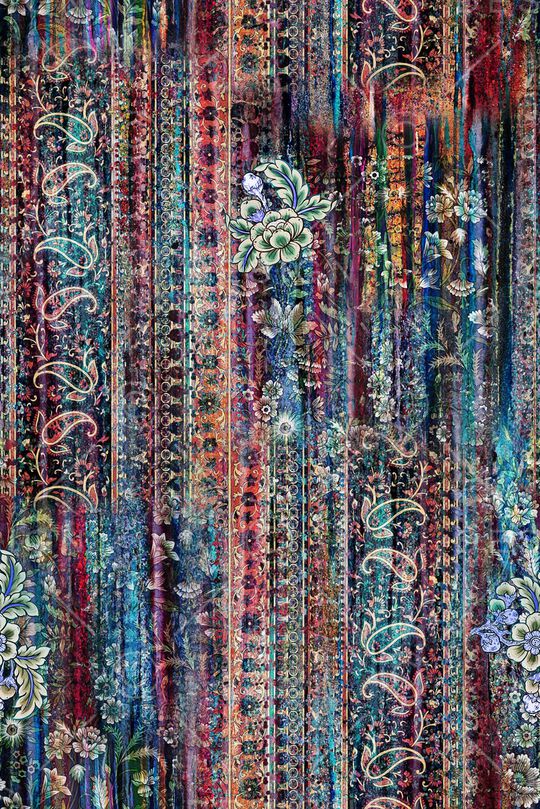 抽象印花华亿平台图片