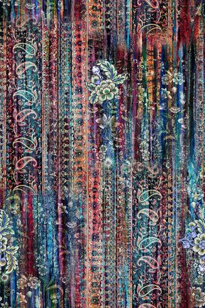 抽象印花华亿平台图片