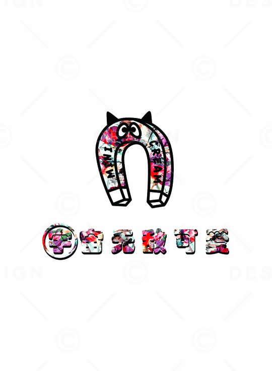 抽象花卉印花华亿平台图片