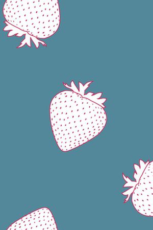 草莓印花华亿平台图片