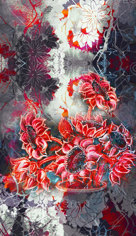 民族风印花华亿平台图片