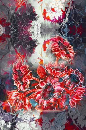 民族风印花华亿平台图片