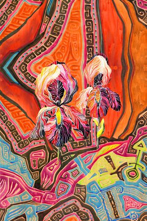 民族风印花华亿平台图片