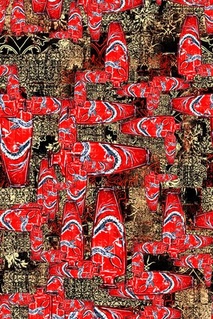 民族风印花华亿平台图片