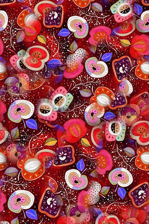 涂鸦印花华亿平台图片