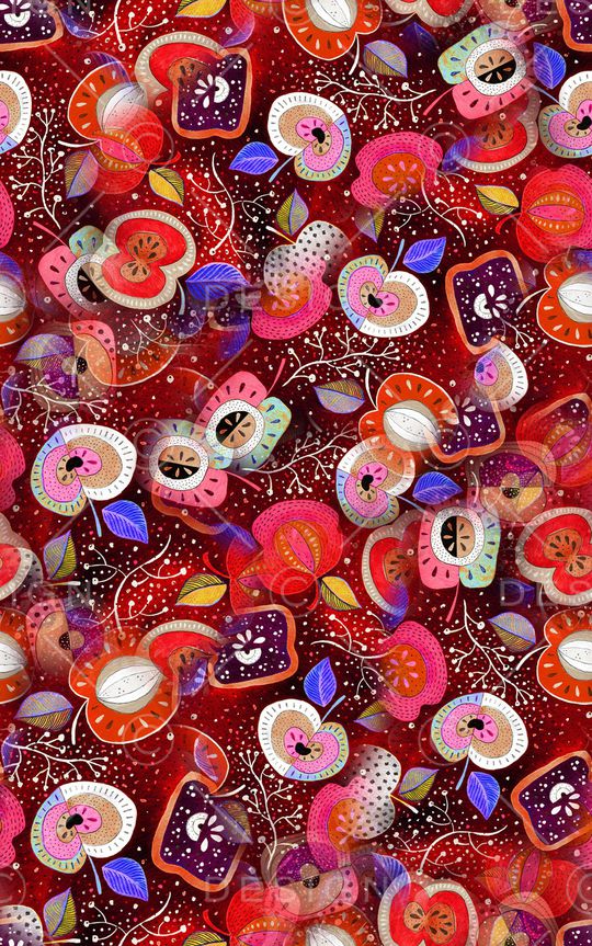 涂鸦印花华亿平台图片