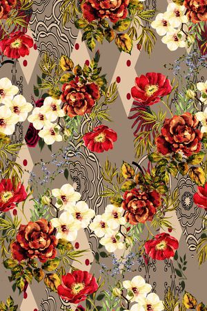 民族风印花华亿平台图片