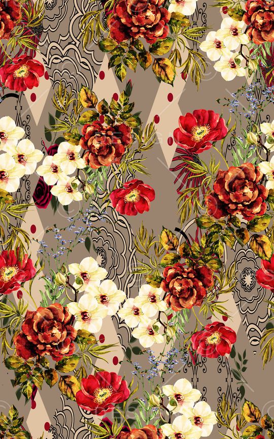 民族风印花华亿平台图片