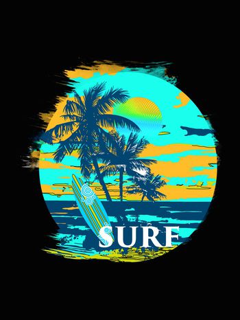 1068068-T恤图案定位花 男童度假风印花 