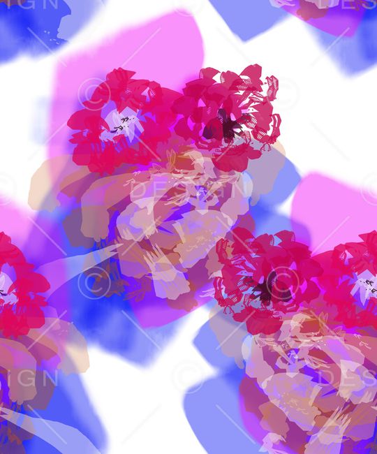 抽象印花华亿平台图片