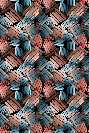 抽象男装印花华亿平台图片