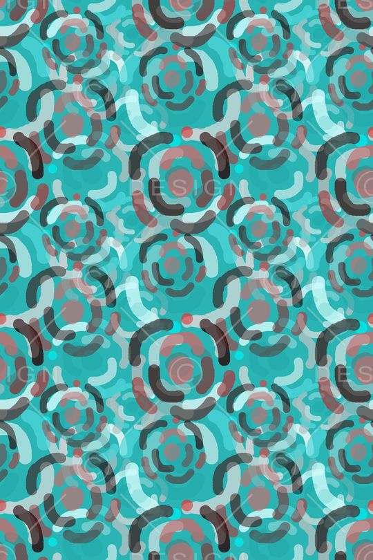 抽象男装印花华亿平台图片