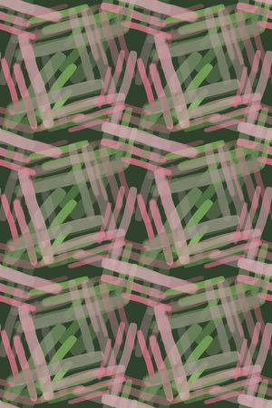 格子印花华亿平台图片